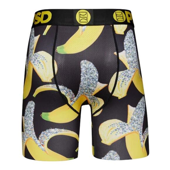 PSD Underwear Men's XL Iced Banana 7" Boxer Briefs Breathable MicroMesh Pouch - Picture 2 of 6